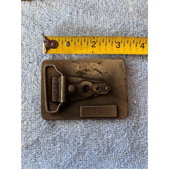 Vintage 1975 Martin Guitar Belt Buckle - Picture 3 of 4